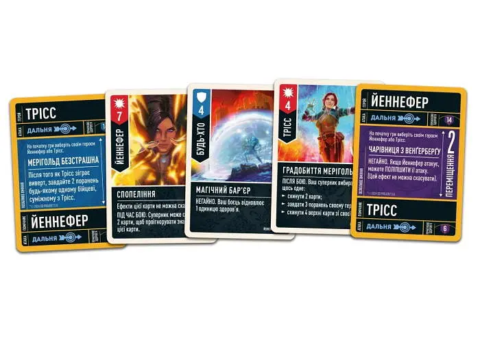 Настільна гра Geekach Games Unmatched: The Witcher. Занепад світів (Realms Fall) (укр.) (GKCH0250) - фото 5