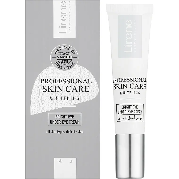 Відбілювальний крем під очі Lirene Whitening Eye Cream 15 мл - фото 2