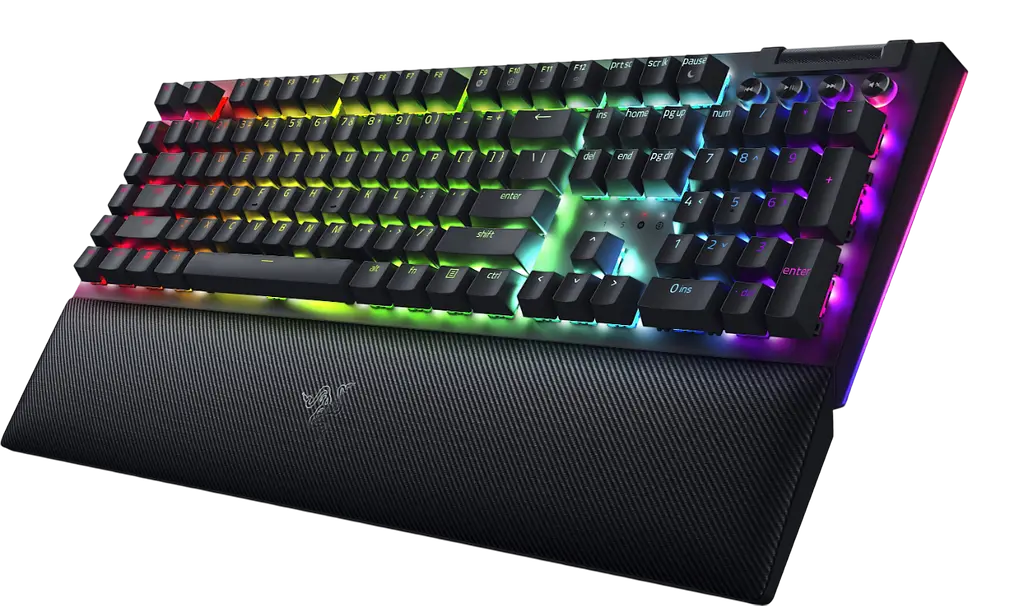 Клавіатура Razer BlackWidow V4 Yellow Switch RGB Black (RZ03-04692500-R3R1) - фото 3