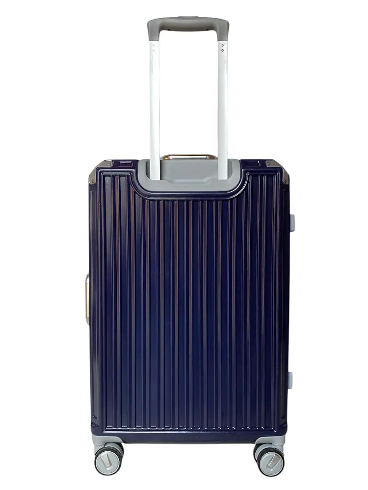 Валіза середня M Milano bag 013 полікарбонат Темно-синій - фото 5