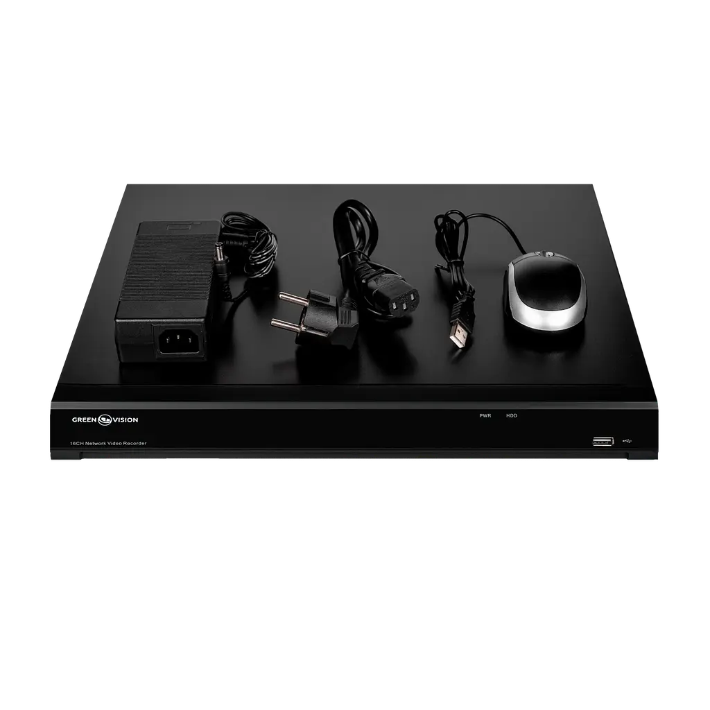 IP відеореєстратор 16-канальний 12MP NVR GreenVision GV-N-I017/16 12MP 12MP (V2) - фото 5
