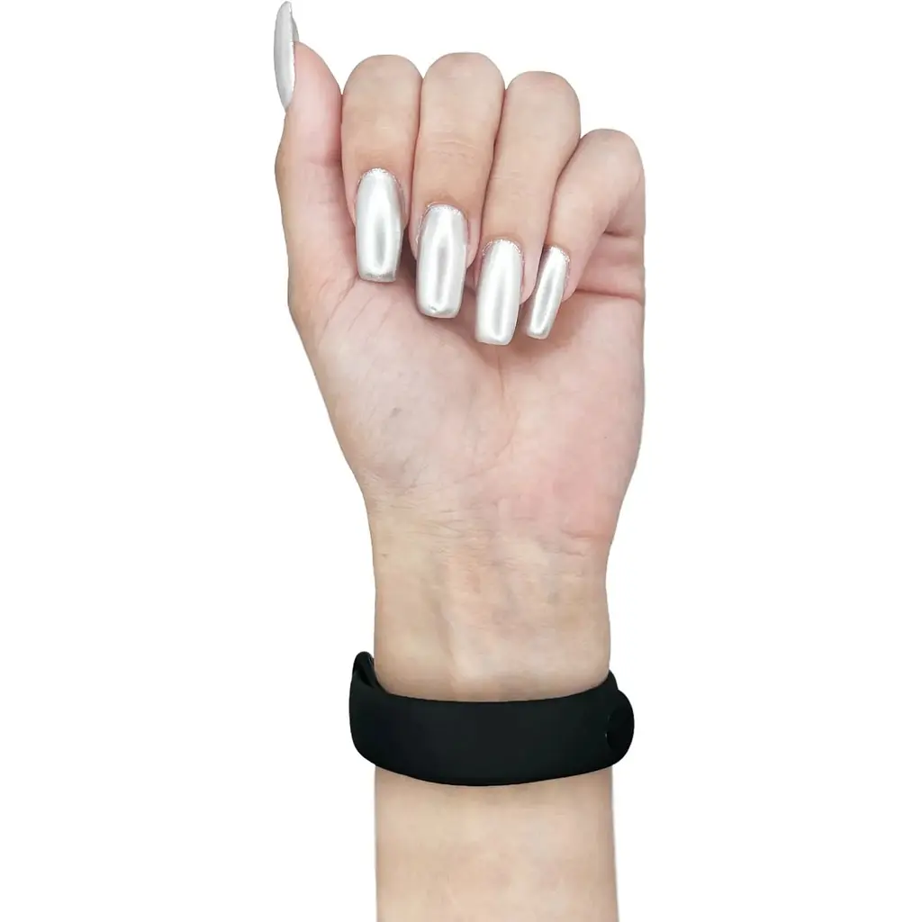 Силиконовый ремешок BeCover для Xiaomi Mi Smart Band 9 Black (711934) - фото 4