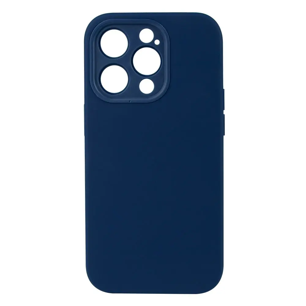 Чохол Baseus Liquid Silica Gel Case Glass 0.22 mm iPhone 14 Pro ARYT001703 Blue - фото 2
