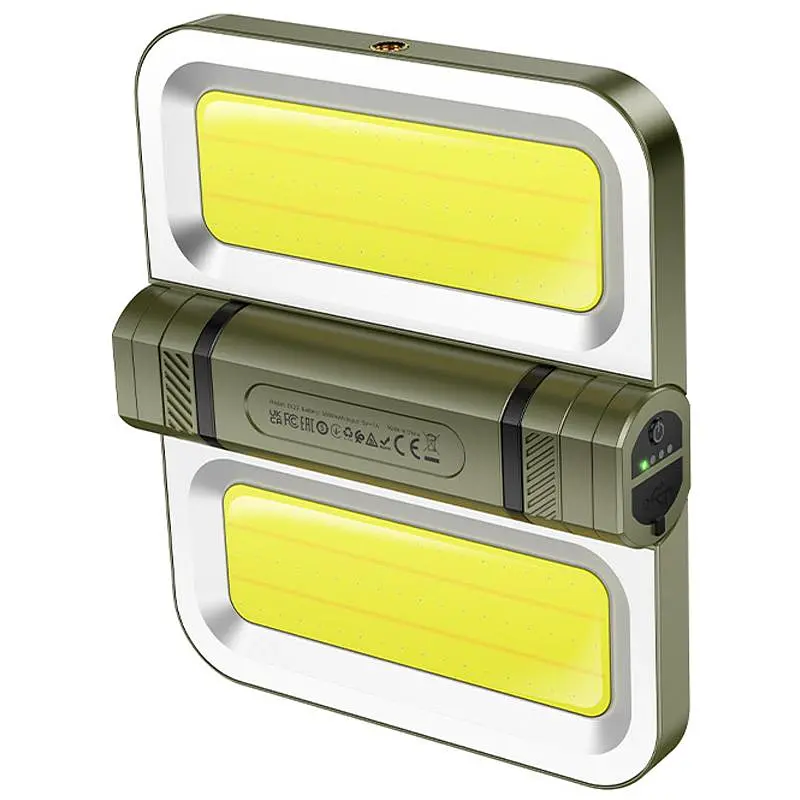 Кемпінговий ліхтар DL22 solar-powered (5000 mAh) Green Hoco teh0029709 - фото 7