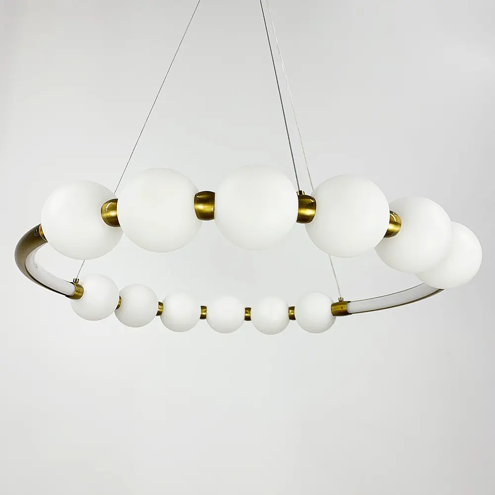 Люстра Nordic Pearl 60 см на 3 режима Line.F 902/600 - фото 8