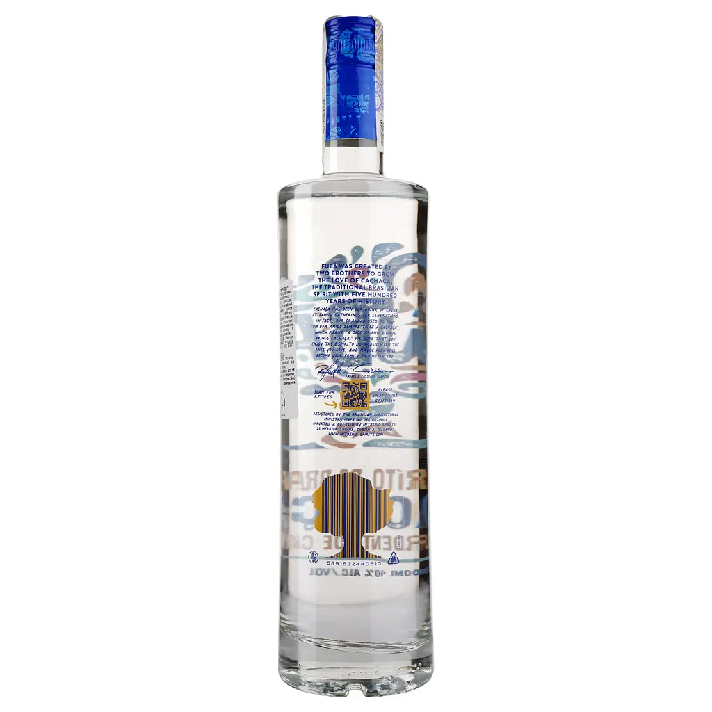 Кашаса Fuba Cachaca 40% 0,7 л - фото 2