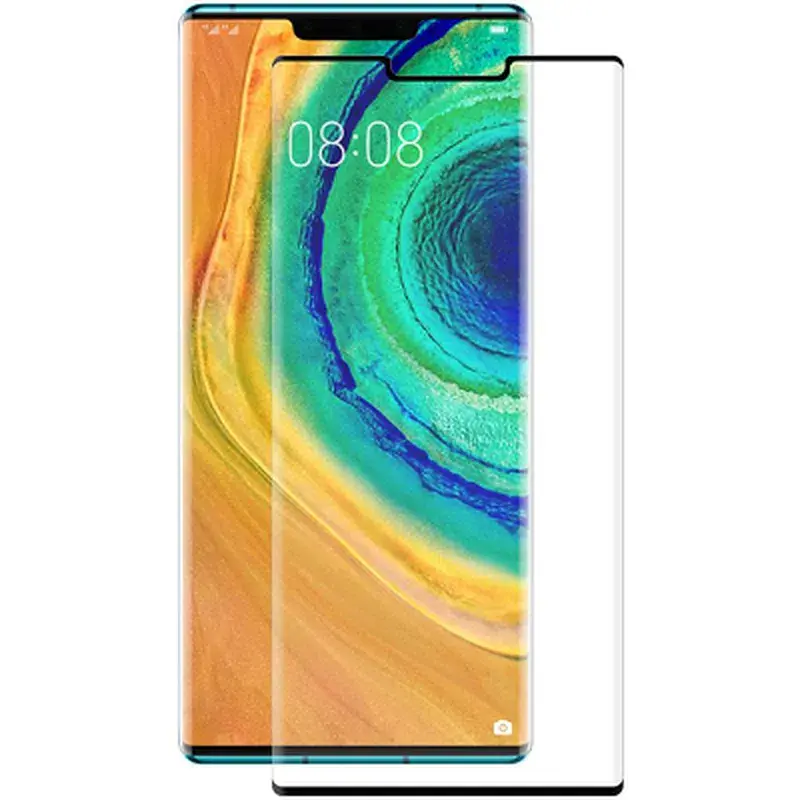 Скло захисне PowerPlant 3D Huawei Mate 30 Pro, Black (GL607297)