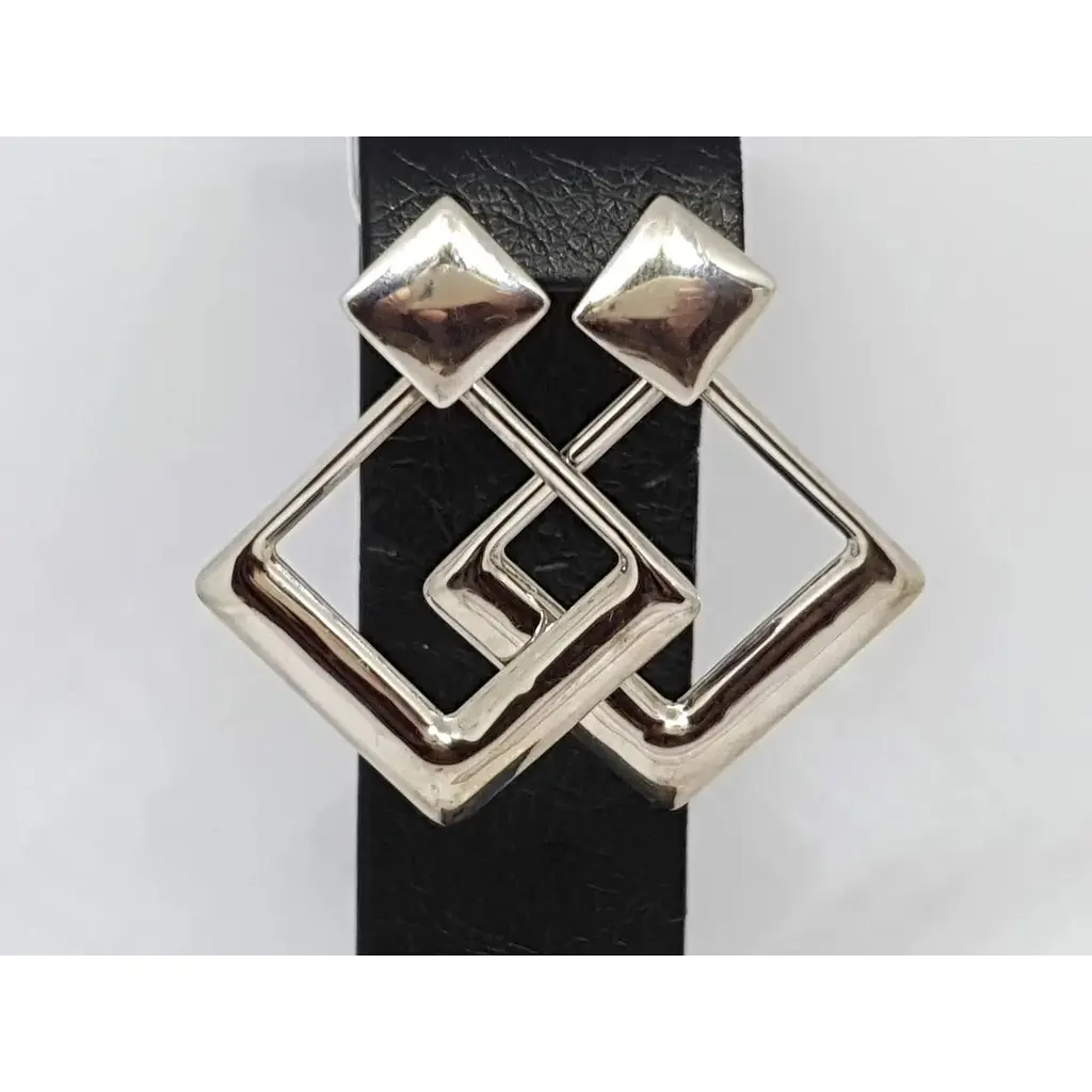 Серебряные серьги Диама. 20011955895 - фото 2