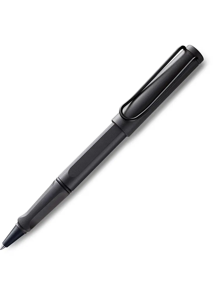 Чорнильний ролер LAMY Safari матовий чорний, стрижень M M63 синій (4026749)