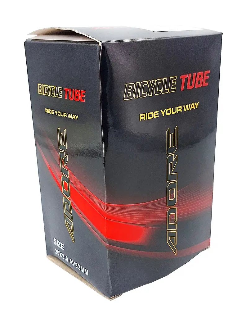 Камера велосипедна CS 20x3.0 прямий ніпель AV 32 мм фет-байк (G0001371) - фото 2
