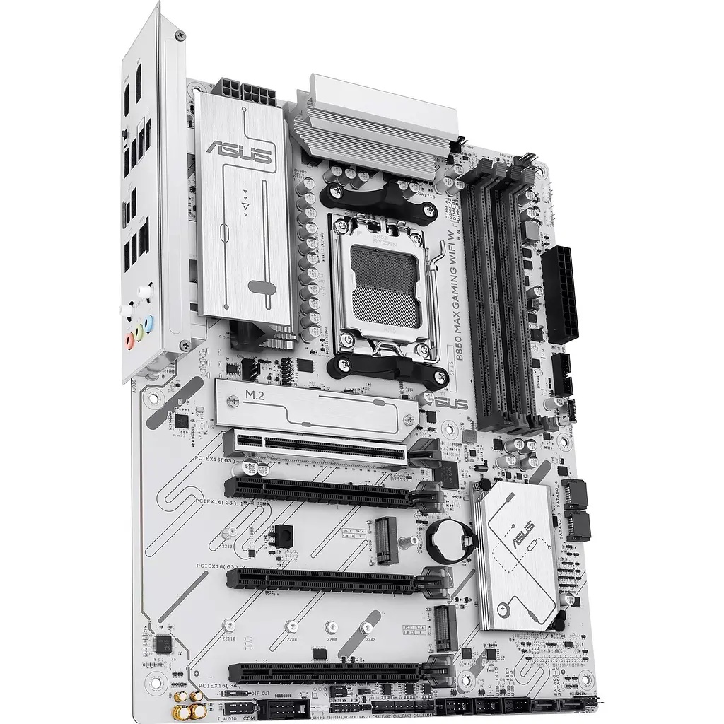 Материнська плата Asus B850 MAX Gaming Wi-Fi White (90MB1M10-M0EAY0) UA [156904] - фото 4