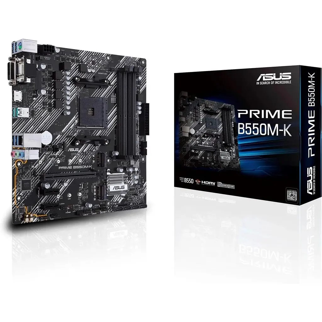 Материнська плата Asus Prime B550M-K Socket AM4 - фото 2