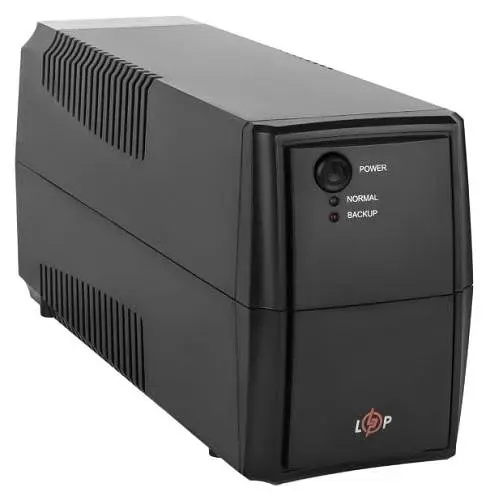 Джерело безперебійного живлення LPM-825VA-P, 2 євророзетки, AVR, 12В/9Аг x 1 шт LogicPower teh0033906 - фото 2