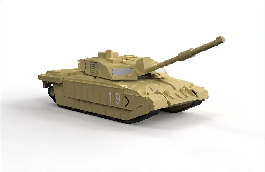 Конструктор Airfix танк Challenger Tank Quickbuild многоцветный J6010 - фото 2