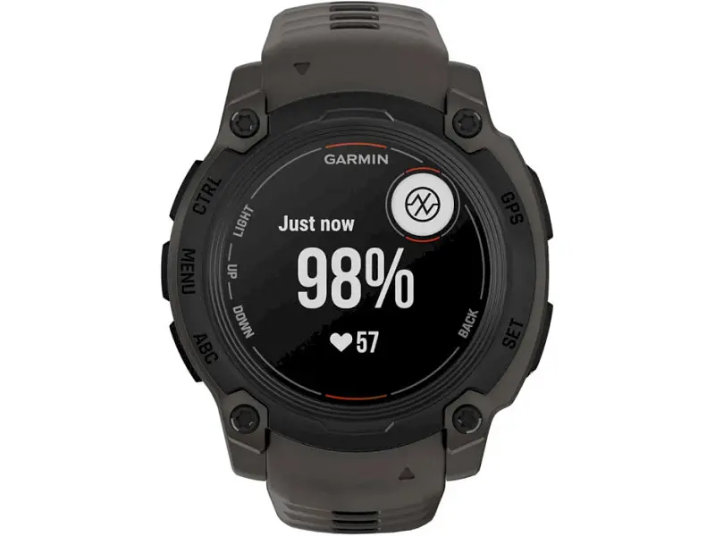 Смарт-годинник Garmin Instinct E 45mm Black with Charcoal Band (010-02933-00) - фото 4