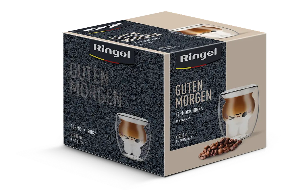 Стакан с двойной стенкой Guten Morgen 250 мл Ringel kuh0016600 - фото 3