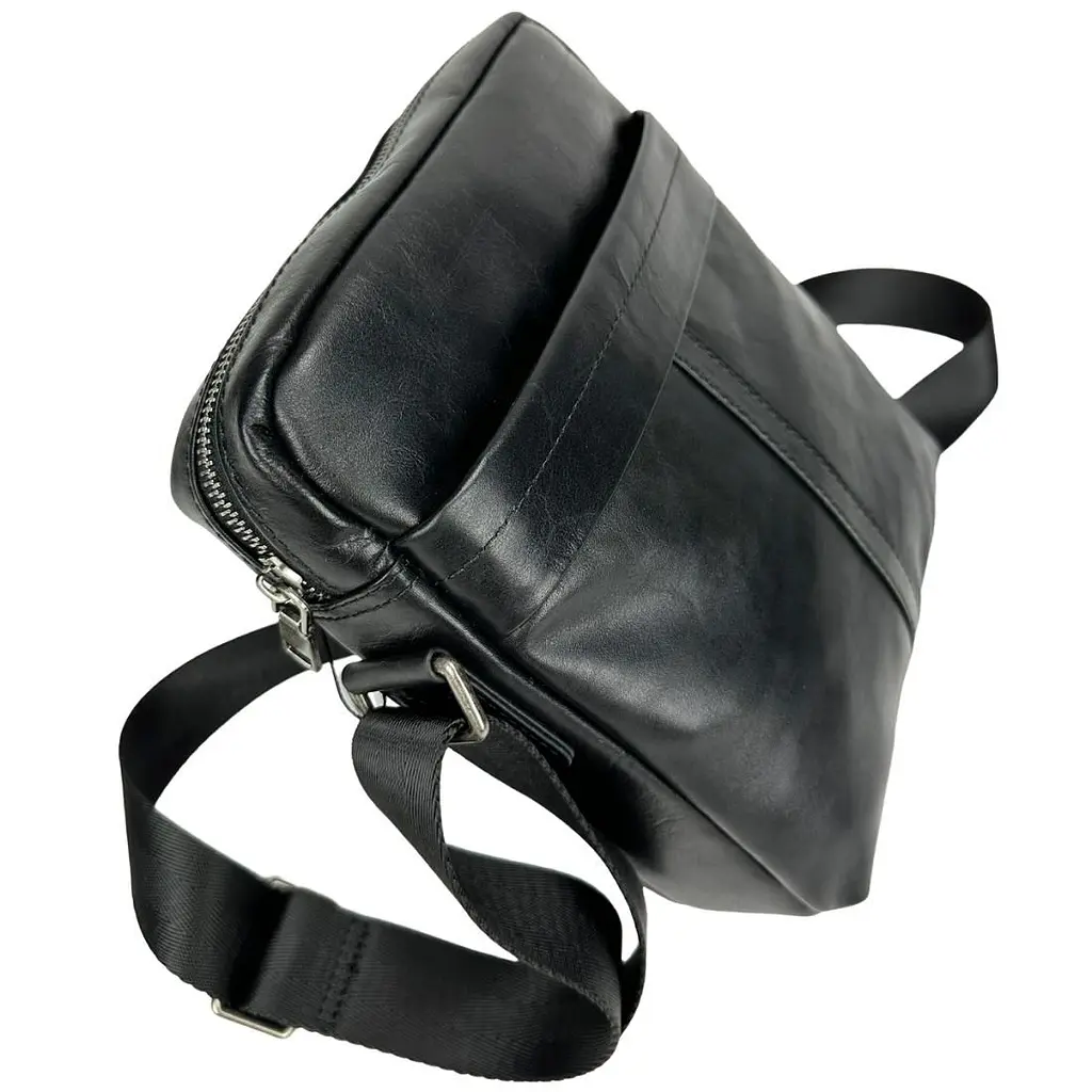 Месенджер чорний Tiding Bag 8017A - фото 5