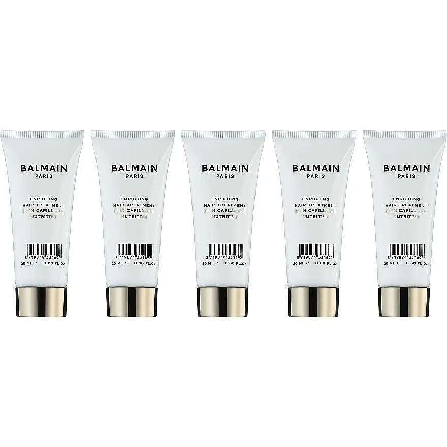 Відновлюючий набір для догляду Balmain 5 Week Enriching Hair Treatment 100 мл (5 шт х 20 мл) - фото 2
