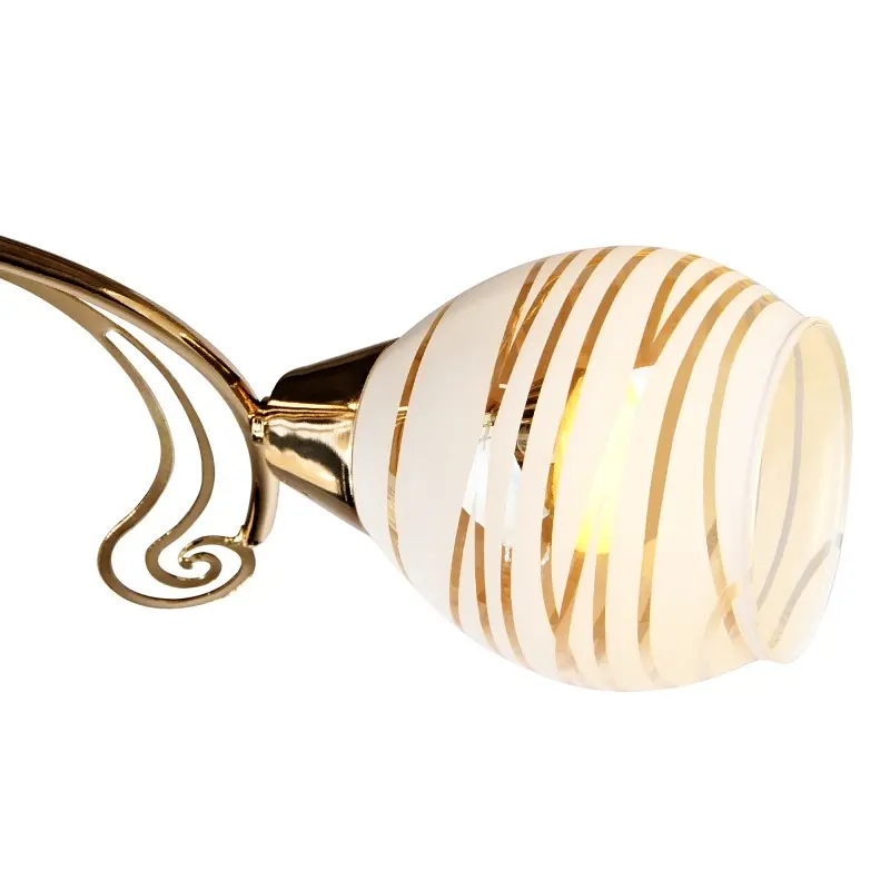 Люстра потолочная Brille в спальню E14 60W G (LK-507C/5) - фото 3