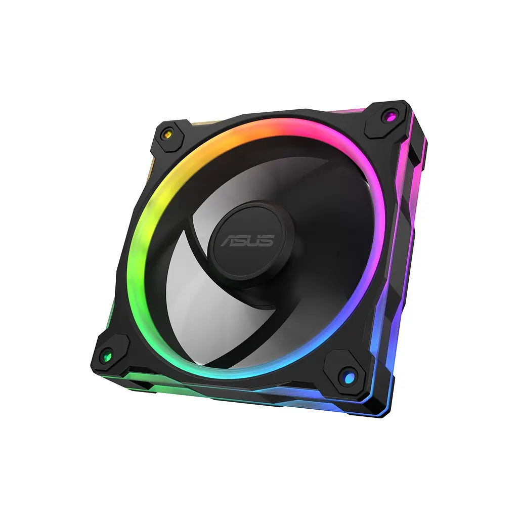 Кулер до корпусу ASUS PRIME MR120 REVERSE ARGB BLACK 3IN1 (90DA00L0-B09020) - фото 7