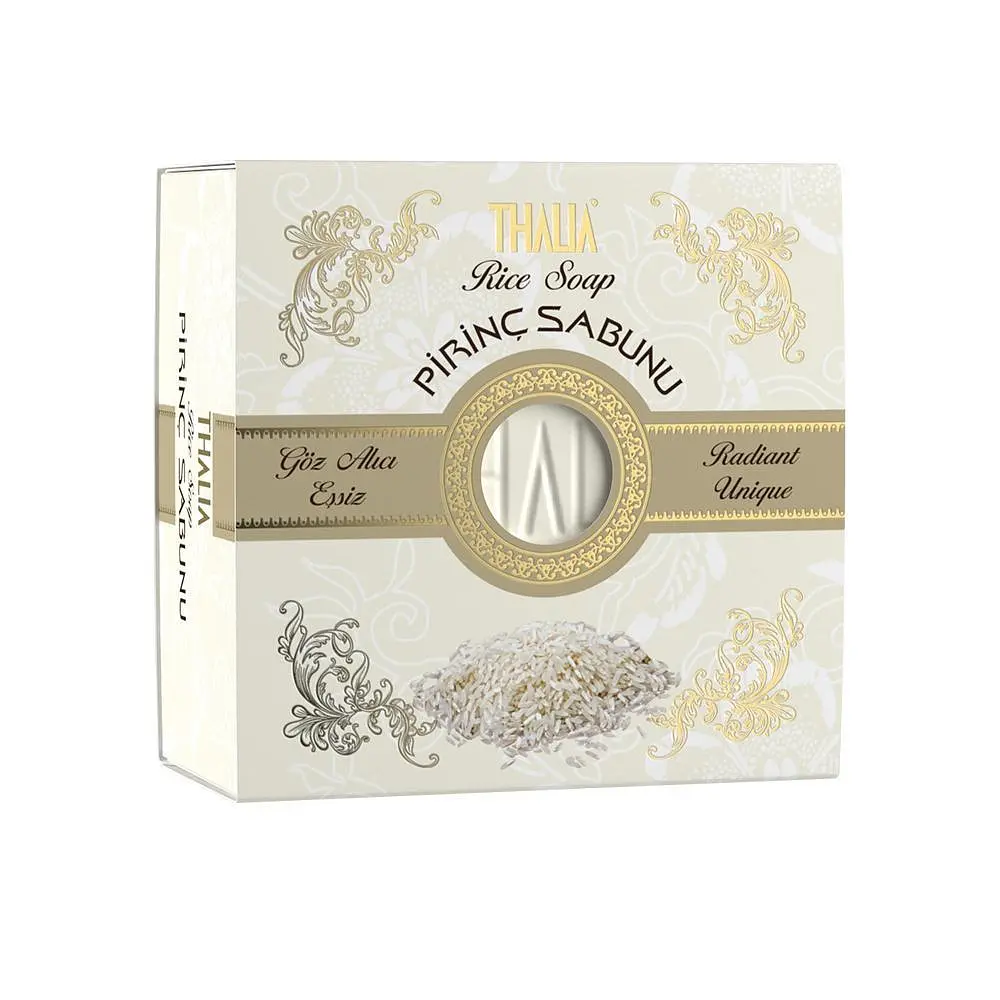 Натуральне мило з екстрактом рису THALIA, 150 г (Liv220673)