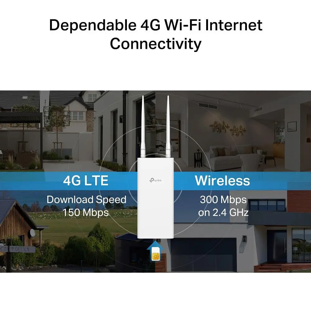 Роутер TP-Link 4G TL-MR100-Outdoor (TL-MR100-Outdoor) - фото 5