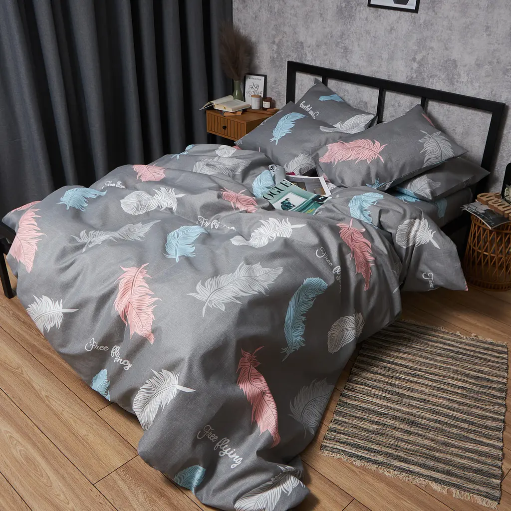 Підковдра Moon&Star Мікросатин Premium Feather Touch Євро 200x220 см - фото 3