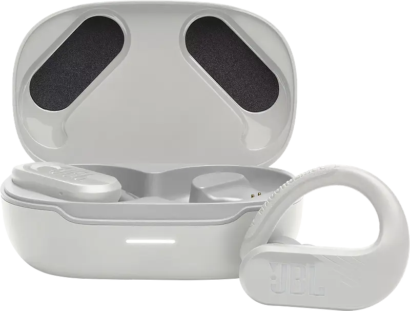 Навушники бездротові JBL Endurance Peak 3 білі (JBLENDURPEAK3WT) - фото 2