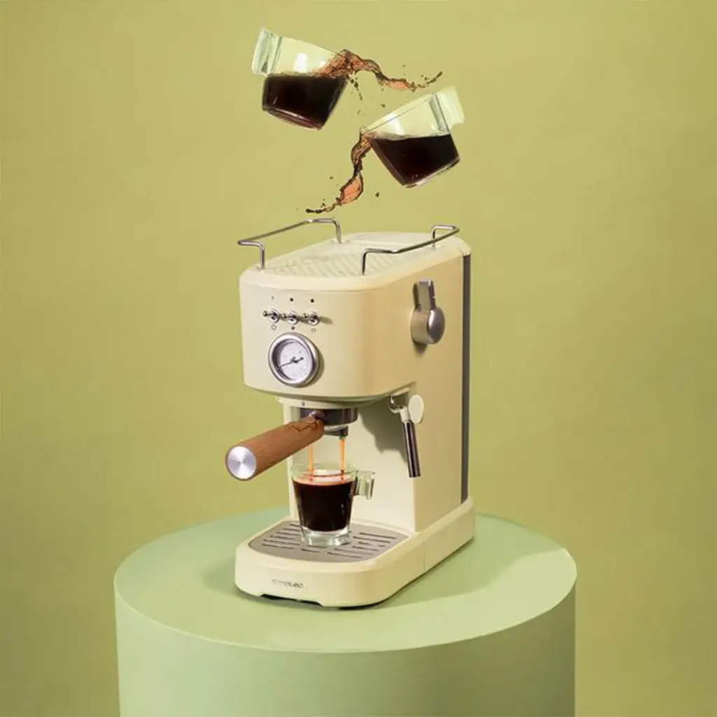 Кавоварка Cecotec Power Espresso 20 Retro Green (CCTC-01723) - фото 3