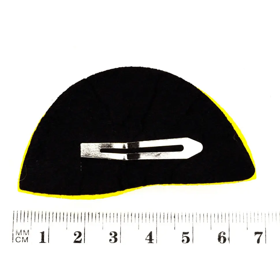 Затискач для волосся Лимон у камінні La-beauty 1200-203-5, 2 шт - фото 2