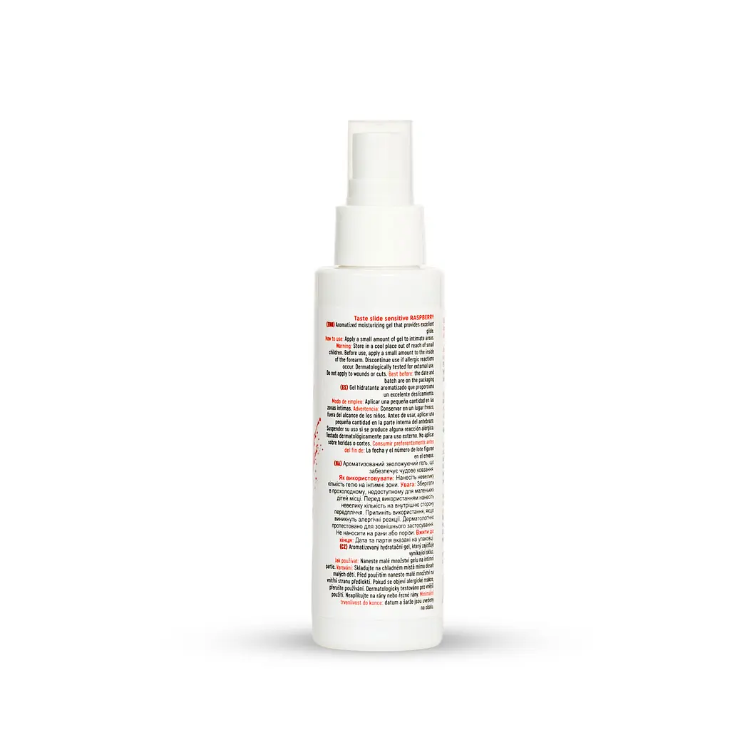 Інтимний гель-лубрикант - MyLove Taste-Slide Sensitive Raspberry, 100 мл - фото 9