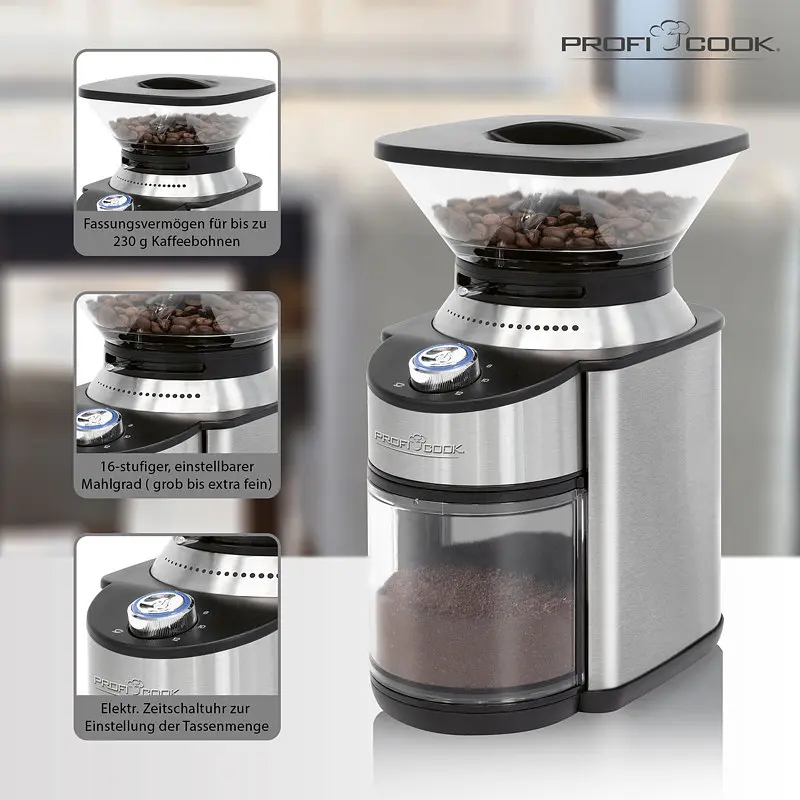 Кавомолка Profi Cook PC-EKM 1205 - фото 4
