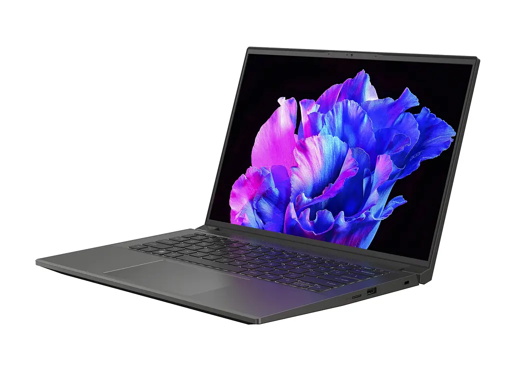 Ноутбук Acer Swift X SFX14-71G 14.5' 2.8K OLED, Intel i7-13700H, 32GB, F1TB, NVD4050-6, Win11, сірий (NX.KEVEU.005) - фото 4