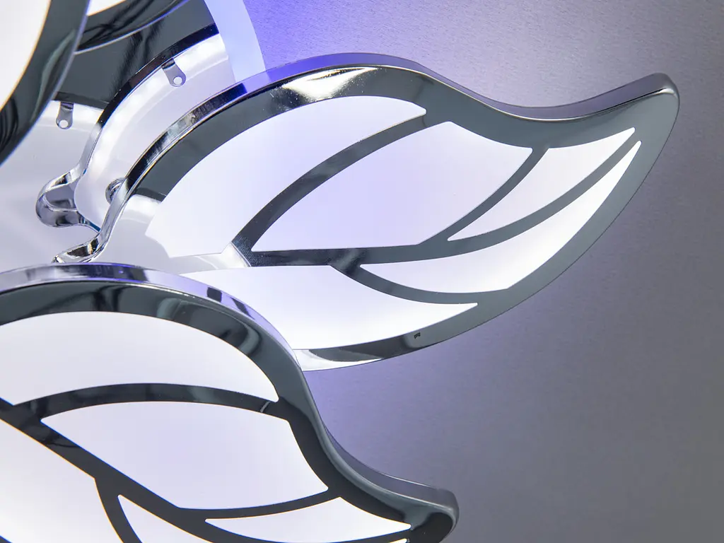 Люстра стельова LED Diasha 8028/6+3HR, 140W, 3200K-6500K, хром, сучасний стиль з пультом та диммером - фото 5