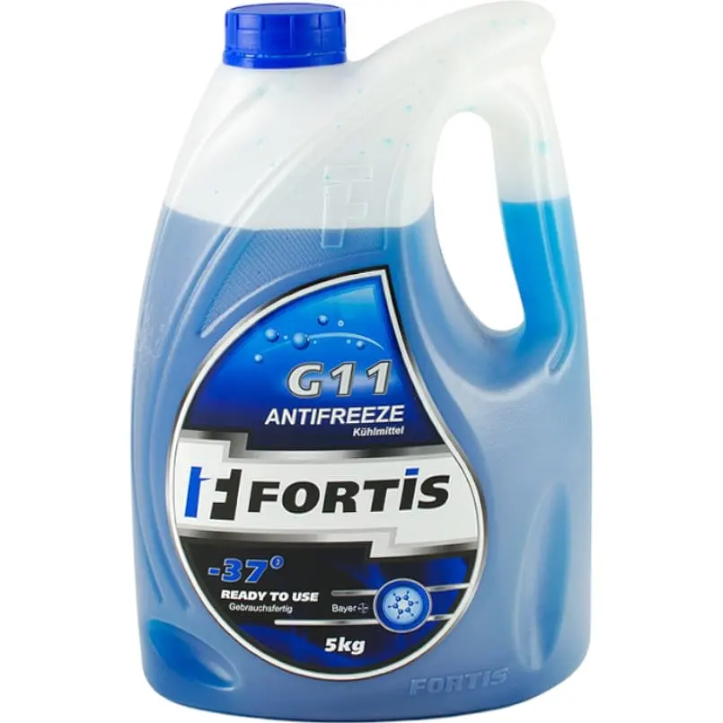Антифриз Fortis Blue G11 синий 5 кг (28955) - фото 3