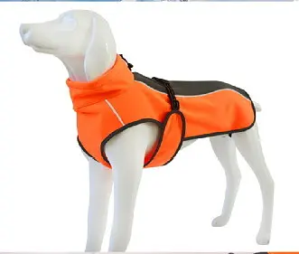 Світловідбивне тепле пальто для собак Derby DJ64 Orange XL - фото 6