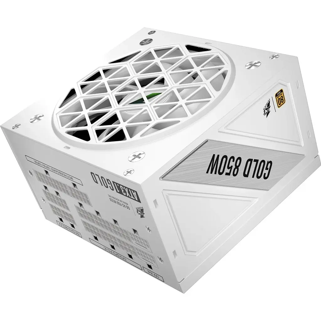 Блок питания 1stPlayer HA-850BA4 White (NGDP-GLD-850-WH) [140512] - фото 2