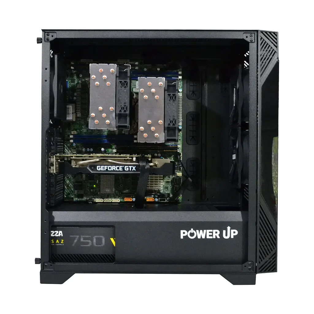 Двопроцесорна робоча станція Power Up #544 Xeon E5 2673 v4 x2/64 GB/SSD 1TB/GeForce RTX 5060Ti 8 Gb - фото 3