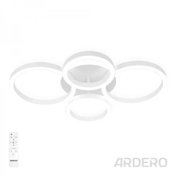 Світлодіодний накладний світильник Ardero AL6497-1ARD URBAN W 70Вт білий - фото 5