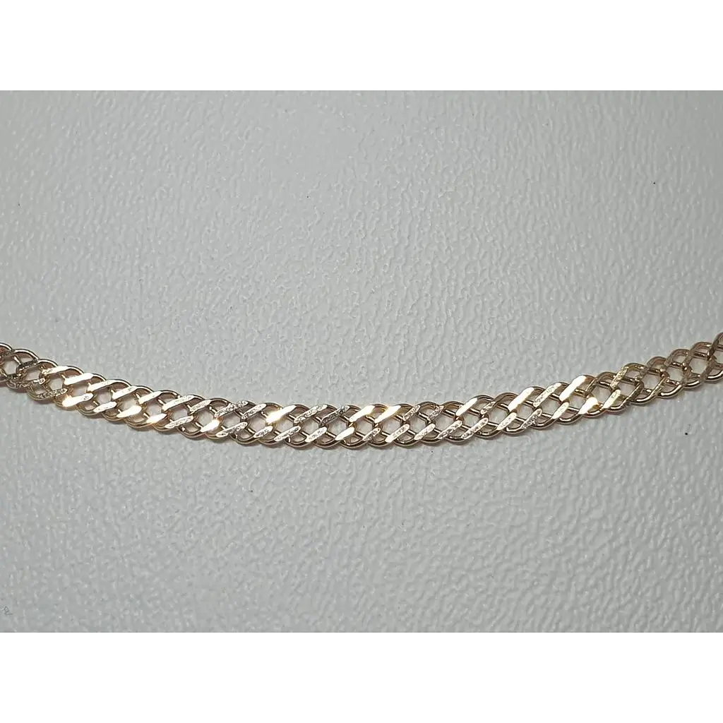 Золотая цепочка Платон (Ромб). 1Ц064/00Б 55 - фото 2