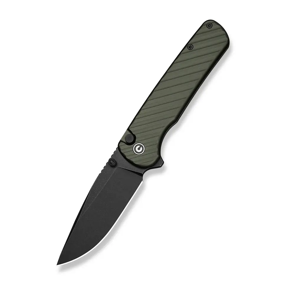 Ніж складаний туристичний Civivi Iron Tide (8.2 см) 14C28N / Aluminum зелений
