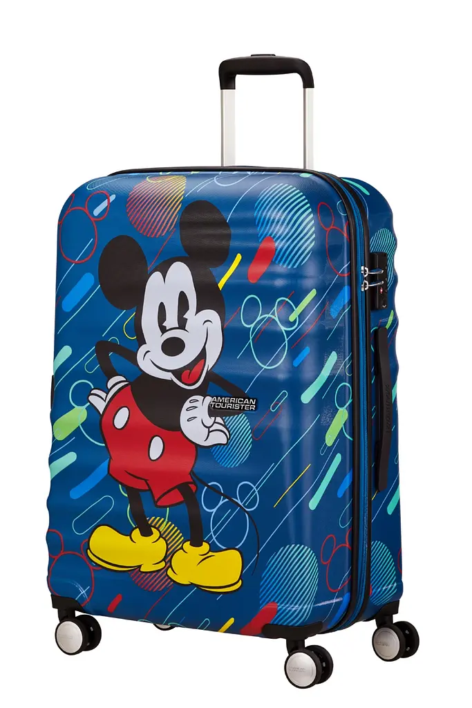 Валіза American Tourister WAVEBREAKER DISNEY BLUE 67x47x26 67 См 31C*71004 - фото 4