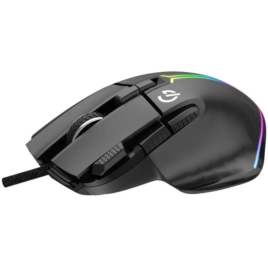 Игровая мышь GamePro GM-500 Black RGB USB, 8 кнопок, 10000 DPI - фото 3