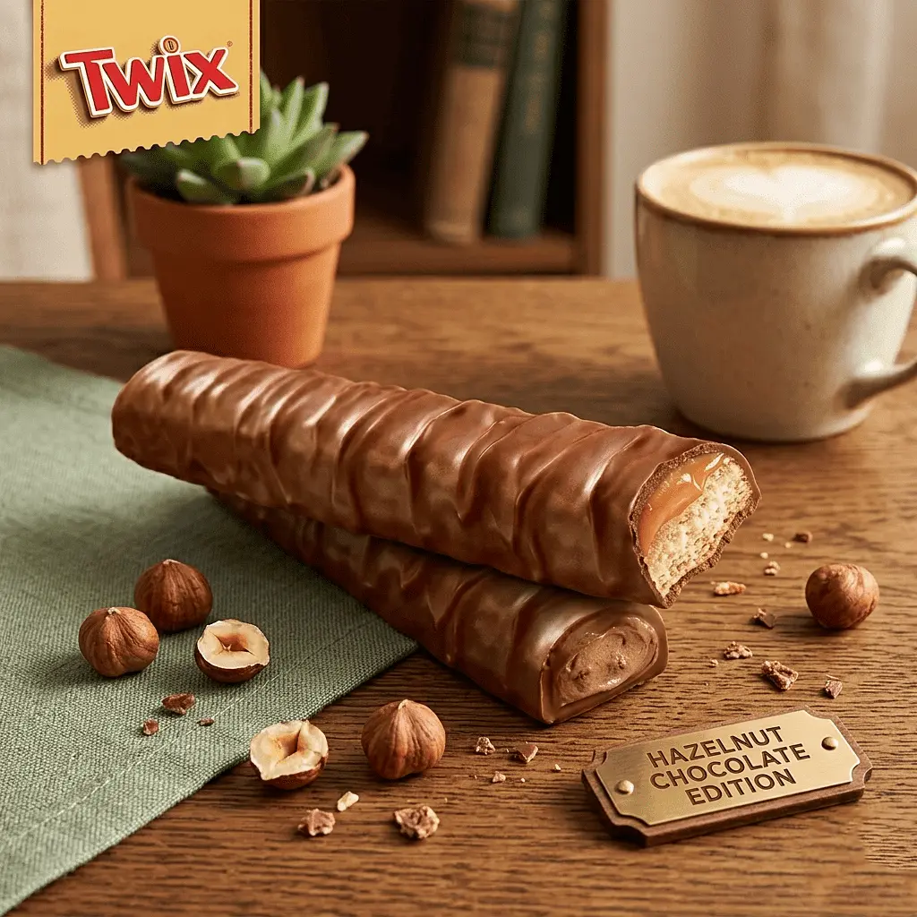 Шоколадні батончики Twix Hazelnut Chocolate Multipack 5 шт х 46 г - фото 5