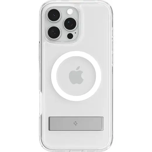 Прозорий чохол Spigen Ultra Hybrid S MagSafe Crystal Clear для iPhone 16 Pro (ACS08142) - фото 4