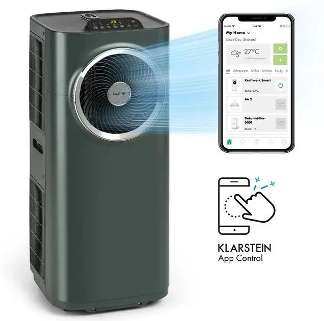 Портативний кондиціонер Klarstein Kraftwerk Smart 12K 3в1 Wifi (10034665) Б/в - фото 4