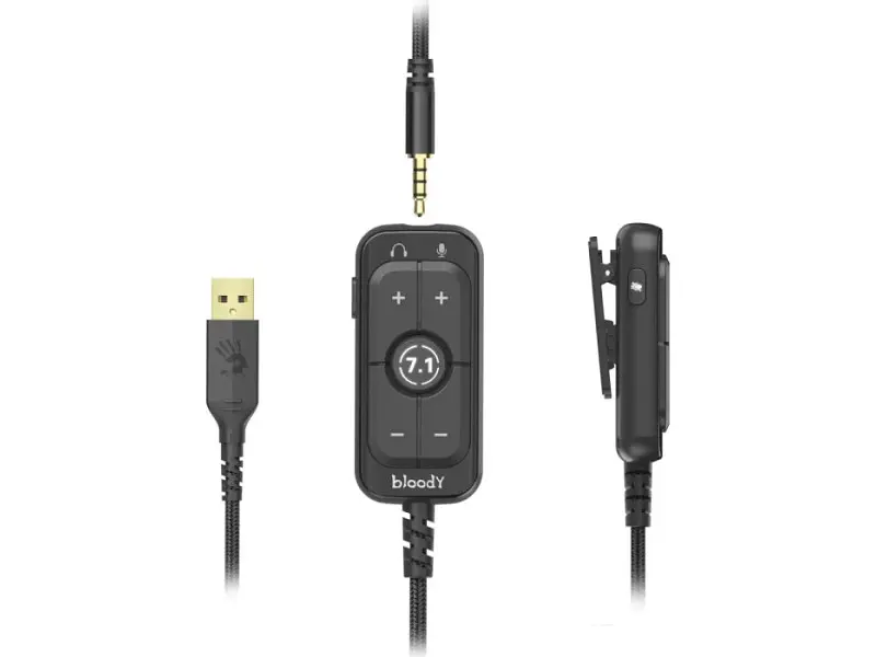 Гарнітура A4Tech Bloody M590i Sports Navy - фото 2