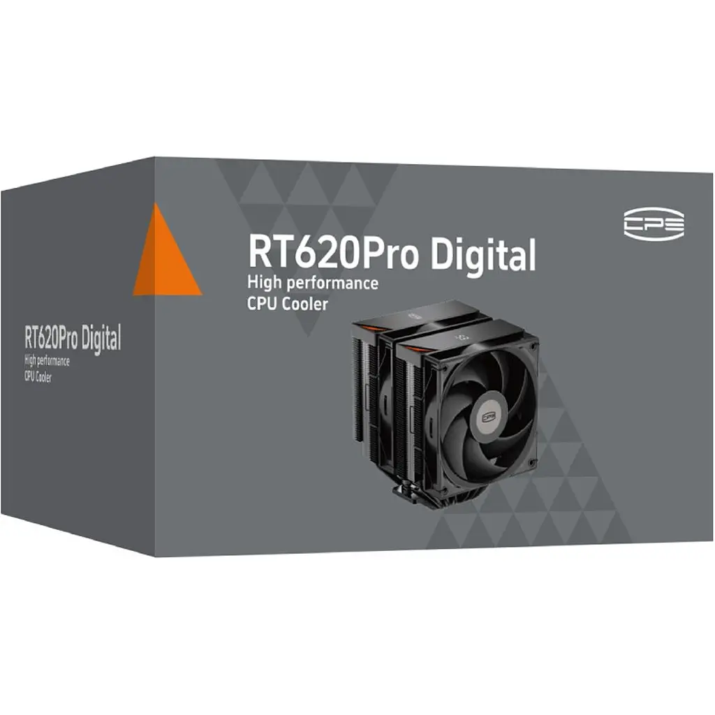 Кулер для процесора PCCooler RT620 Pro Digital BK (RT620PRO-BKNWYL-GL) [176252] - фото 8