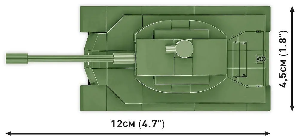 Конструктор COBI танк Patton M48 3104 - фото 5