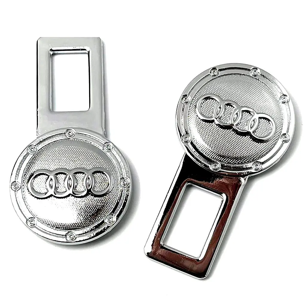 Заглушки ременя безпеки з логотипом AUDI 2 шт